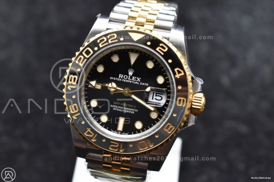859 on GMT CHS Jubilee Dial Clean 126713 DD3285 Black Master Bracelet Chic II 1:1 Best GRNR Edition 1213